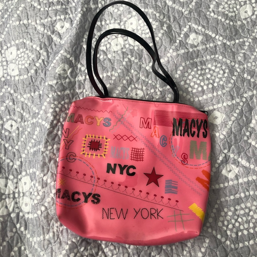 Macy’s New York cosmetic bag